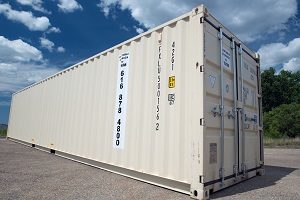 Steel storage container